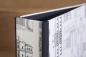 Preview: Motif folder with floor plans of the Venetian window, black linen edges
